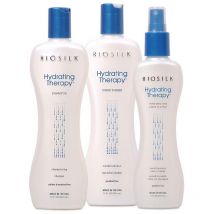 Cure Shampooing + Conditionneur + Spray hydratant Hydrating Therapy Biosilk