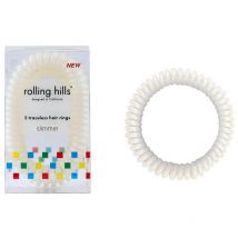 5 élastiques ressorts fins blancs Rolling Hills