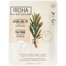 Masque visage purifiant Arbre à thé & Acide hyaluronique Natural Extracts Iroha Nature