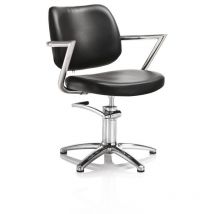 Fauteuil coiffure Square base étoile pompe + hydraulique