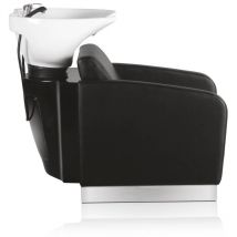 Bac à shampooing noir Elegance