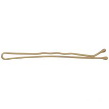600 pinces ondulées perlées grip blond 5cm