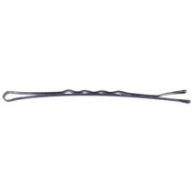 30 pinces ondulées noires 7cm