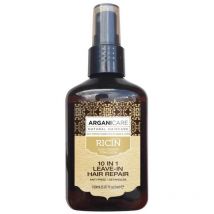 Spray réparateur Ricin 10-en-1 sans-rinçage Arganicare 150 ml