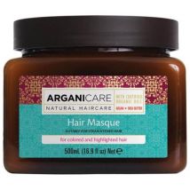 Masque nourrissant cheveux colorés Arganicare 500 ml