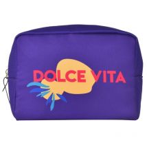 Trousse de toilette violette Stella Green