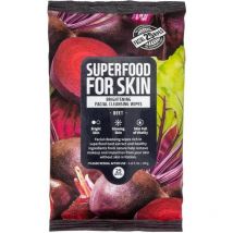 Lingettes nettoyantes revitalisantes à la betterave Superfood Farm Skin