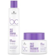 Duo cheveux indisciplinés et épais BC Frizz Away Schwarzkopf