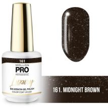 Vernis semi-permanent Luxury n°161 midnight brow Mollon Pro 8ML