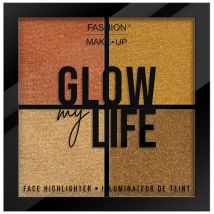 Palette highlighter Glow My Life 01 Gold