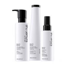 Routine shampooing, soin & sérum izumi tonic shu uemura