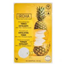Disques Tonique Exfoliant Ananas Iroha 10 pads