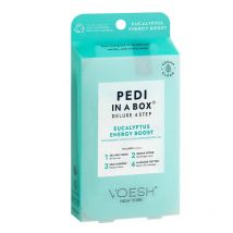 Soin des pieds 4 étapes Eucalyptus energy boost Pedi in Box VOESH