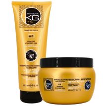 Duo régénérant shampooing & masque AB Keragold 250ML