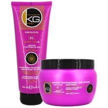 Duo lissant shampooing & masque anti-frizz XL Keragold