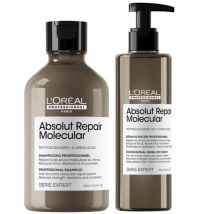 Duo shampooing & sérum Absolut Repair Molecular L'Oréal Professionnel