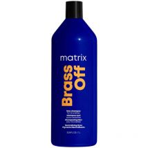 Shampoing Neutralisant de reflets indésirables orangés/cuivrés Brass Off Matrix 1L