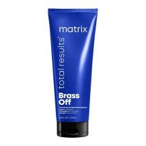 Masque Neutralisant de reflets indésirables orangés/cuivrés Brass Off Matrix 200ml