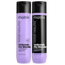 Duo cheveux sensibilisés Unbreak My Blonde Matrix