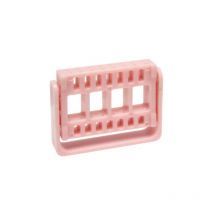Support de rangement 16 embouts rose Beauty Nails