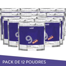 Pack 12 poudres décolorante 9 tons SUBTIL BLOND 500G