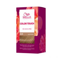 Kit de coloration Blond Clair Light Blonde Color Touch Fresh-Up 8/0 Wella