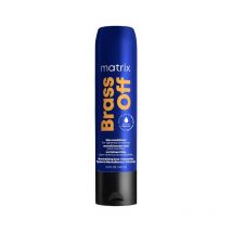 Après-Shampoing pigmenté bleu pour cheveux châtains éclaircis Brass Off Matrix 300ml