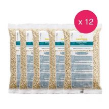 Pack 12 cires Pelables Blanches Vanille Pastilles Xanitalia 1000 Grs