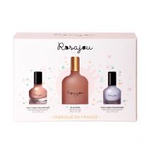 Coffret eau de toilette + 2 vernis Rosajou