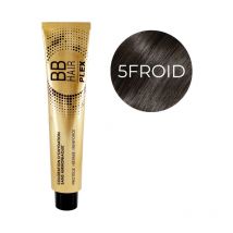 Coloration d'oxydation BBHair Plex sans ammoniaque n°5 CHÂTAIN CLAIR NATUREL FROID Générik 100ml