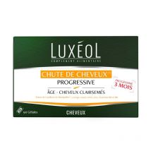 Chute de Cheveux Progressive 3 mois Luxéol 90 unités