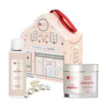 Coffret Noël My Kératine masque, shampooing et pince - Urban Keratin