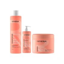 Pack soin cheveux secs abîmés cassants Générik