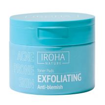 Disques Toniques Exfoliants & Anti-Imperfections-Acné Iroha x50