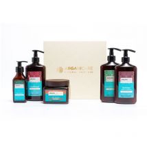 Coffret ultra nourrissant cheveux bouclés Argan & Karité Arganicare 5 soins