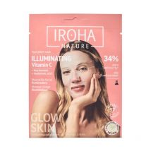 Masque visage tissu illuminateur IROHA
