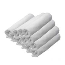 Serviette De Coton Mini Blanc Bob Tuo Sibel x12