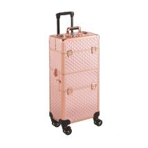 Valise trolley rigide rose NICA Xanitalia Pro