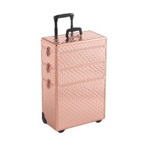 Valise trolley rigide rose STAGE X Xanitalia Pro