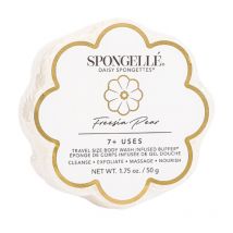 Mini éponge infusée Spongette voyage freesia poire (7+ utilisations) Spongellé 50g
