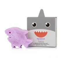 Éponge infusée enfants animaux marins requin sammy Spongellé 70g (12+ utilisations) Spongellé 70g