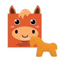 Éponge infusée enfants animaux de la ferme cheval henry (12+ utilisations) Spongellé 70g