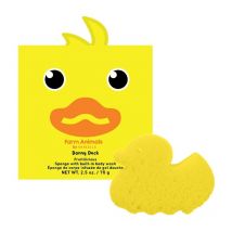 Éponge infusée enfants animaux de la ferme canard danny Spongellé 70g (12+ utilisations) Spongellé 70g