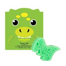 Éponge infusée enfants dinosaures tommy t-rex (12+ utilisations) Spongellé 70g
