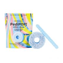 Éponge infusée & lime à ongles de pédicure Pedi Pop Buffer barbe à papa (20+ utilisations) Spongellé 85g