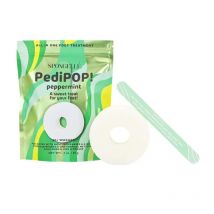 Éponge infusée & lime à ongles de pédicure Pedi Pop Buffer menthe poivrée (20+ utilisations) Spongellé 85g