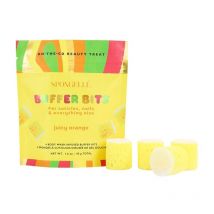 4 mini éponges infusées cuticules & ongles Buffer Bits orange juicy (x4) Spongellé 45g
