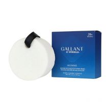 Éponge infusée pour le corps Collection Homme Gallant citron, sauge, musc (20+ utilisations) Spongellé 99,2g