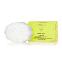 Éponge infusée pedi buffer noix de coco verveine (30+ utilisations) Spongellé 85g