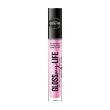 Gloss à lèvres Gloss My Life n°08 Cristal Pink Fashion Make Up